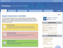 Tablet Screenshot of kielijelppi.virtamieli.fi
